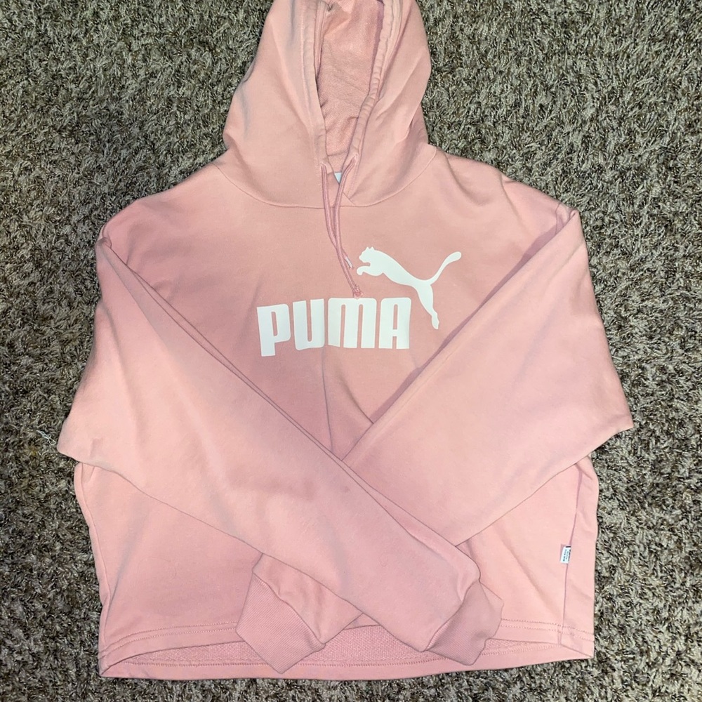 Pink Puma hoodie